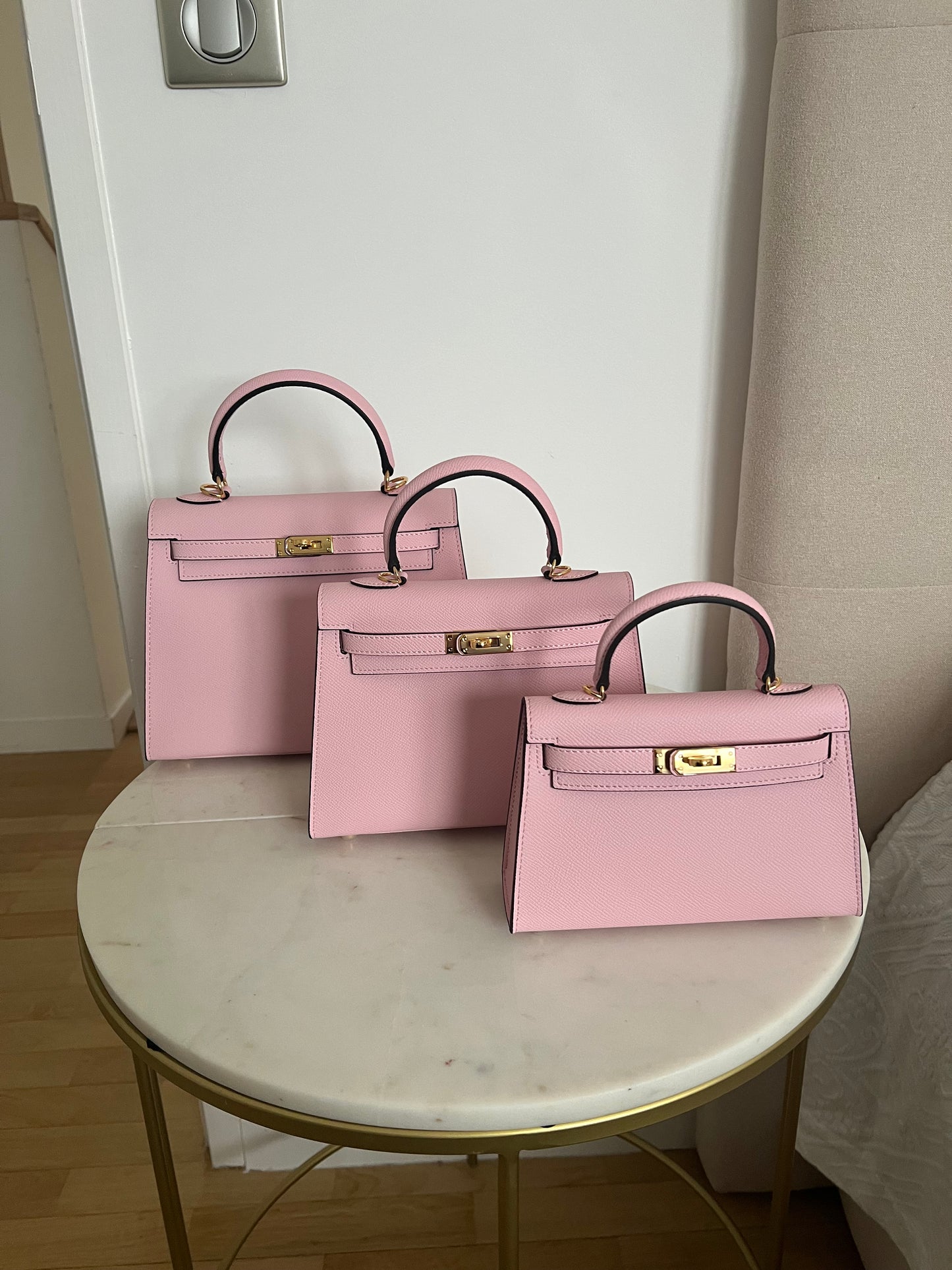 SELMA BAG PINK GOLD