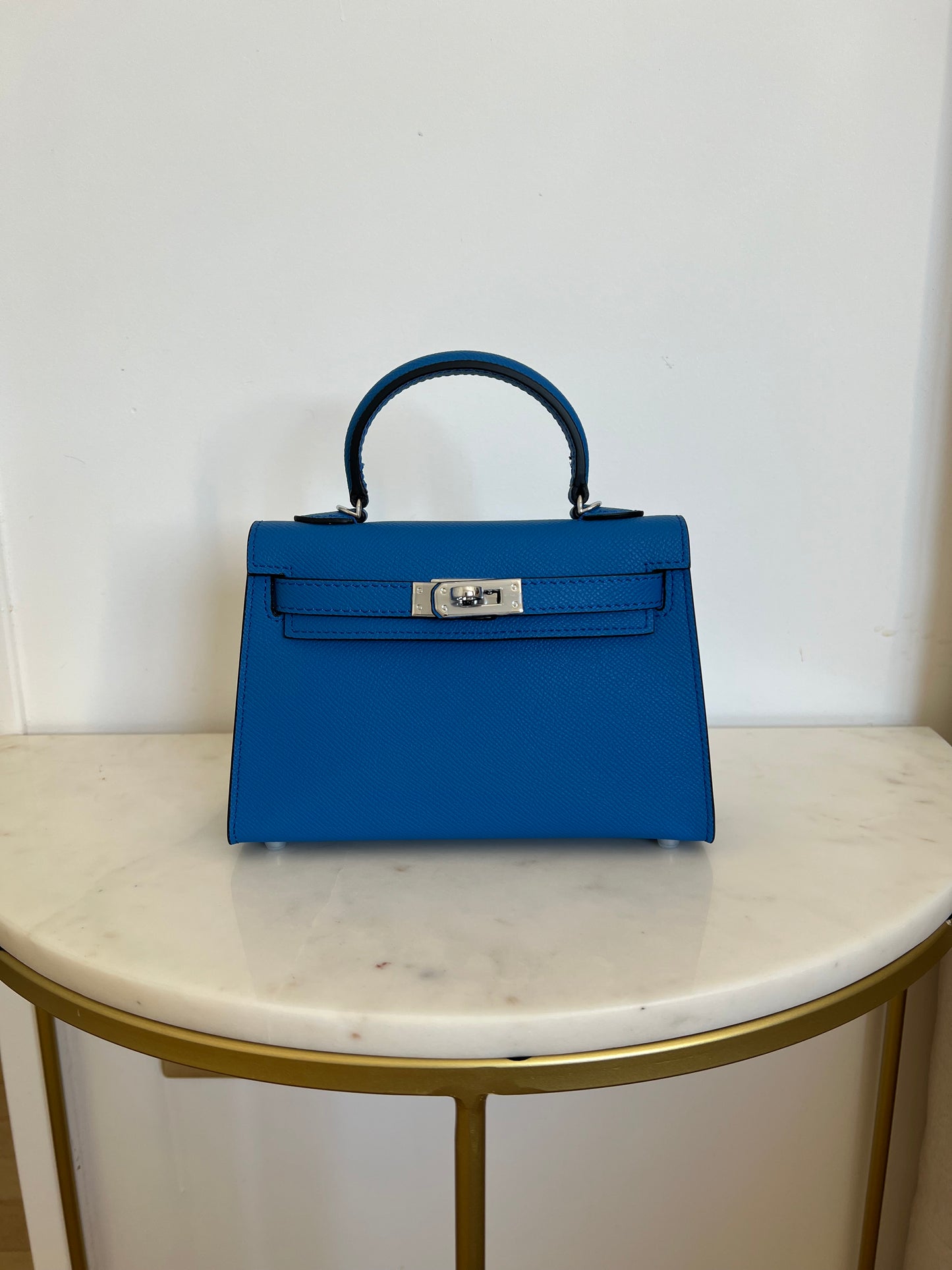 SELMA BAG BLEU ROI SILVER
