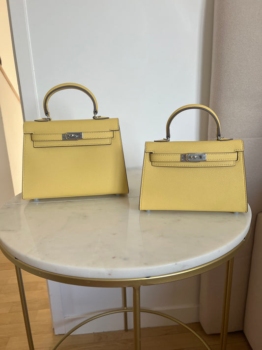 SELMA BAG YELLOW SILVER