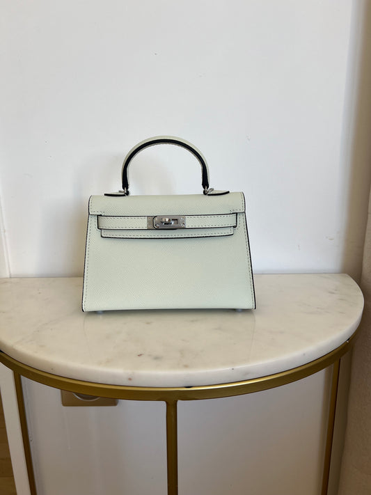 SELMA BAG MINT SILVER