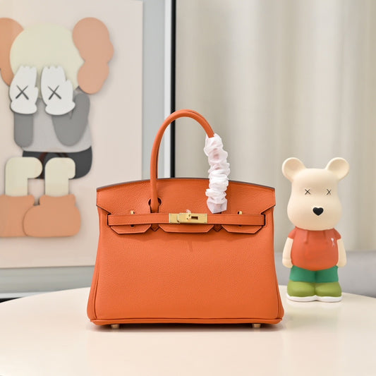 SOFIA BAG ORANGE GOLD